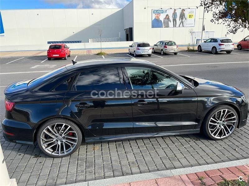 Usado Audi S3 300 CV (220 kW) 2014 Negro Berlina