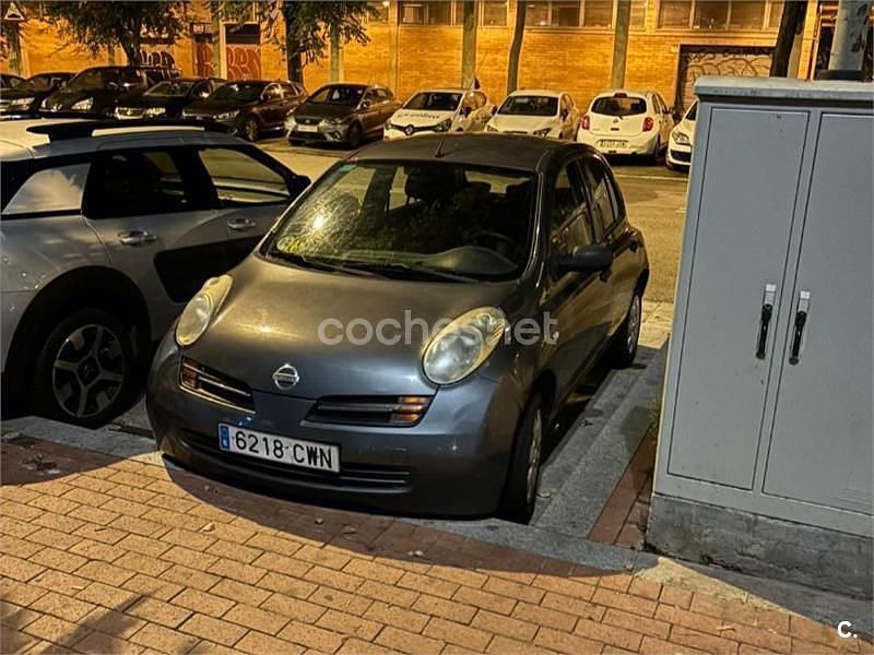 Gris / plata Usado 2004 Nissan Micra Visia Utilitario | 1800 € (Super precio) - Imagen 1/4