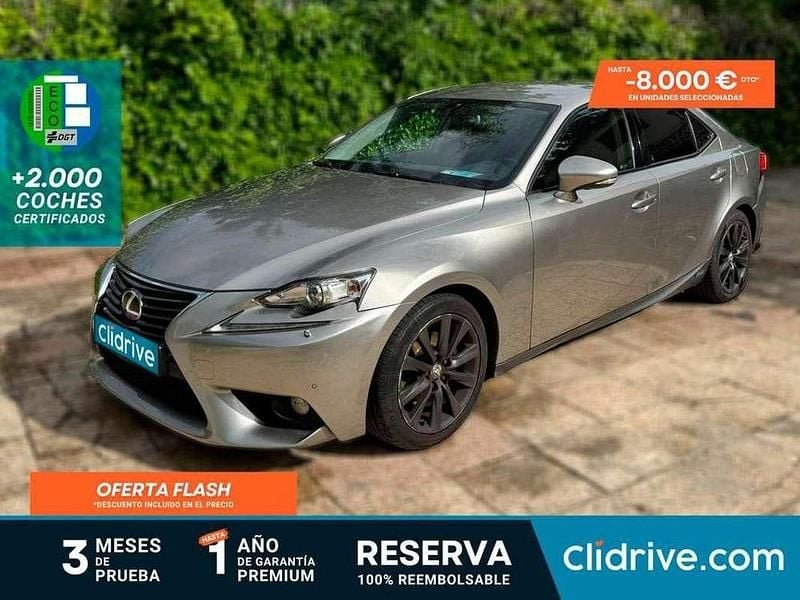 Gris Usado 2014 Lexus IS300h Executive Line Berlina | 13.190 € (Precio justo) - Imagen 1/3