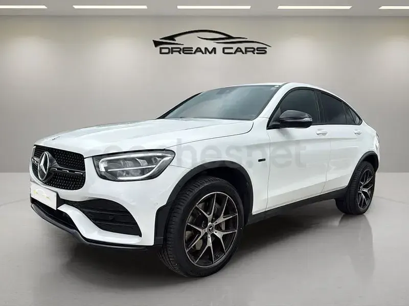 Usado Mercedes GLC300de 306 CV (225 kW) 2021 Blanco Coupe