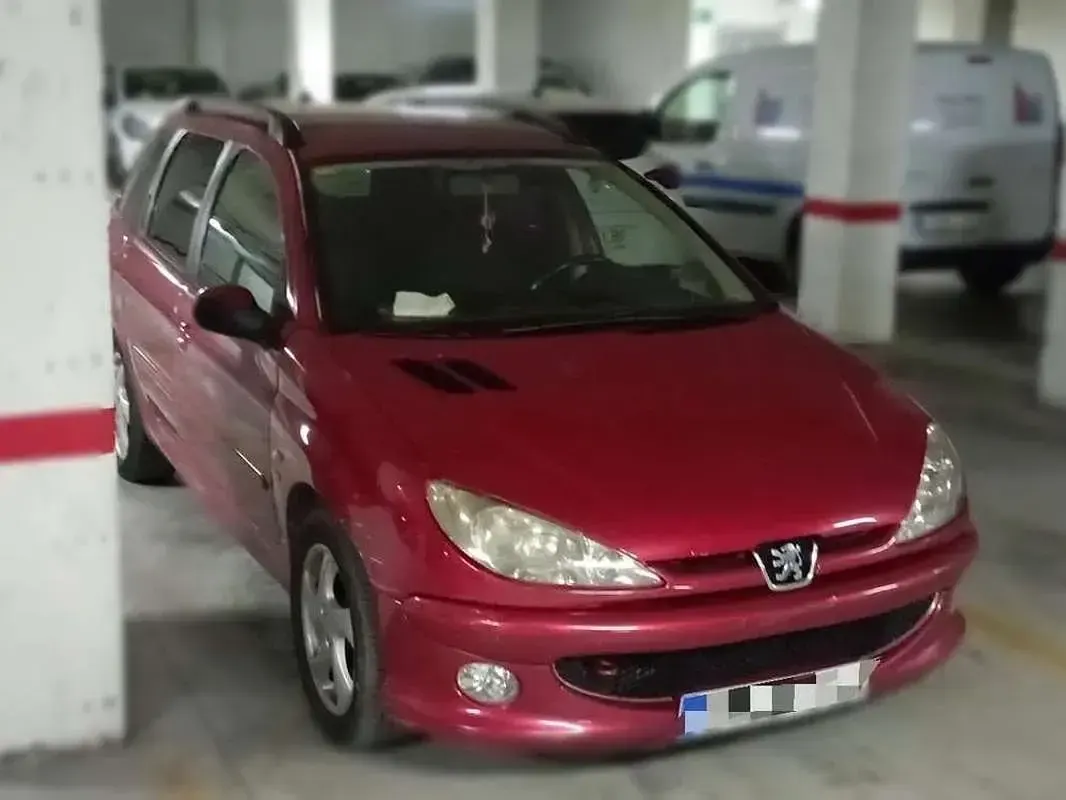 Usado Peugeot 206 90 CV (66 kW) 2004 Burdeos Familiar