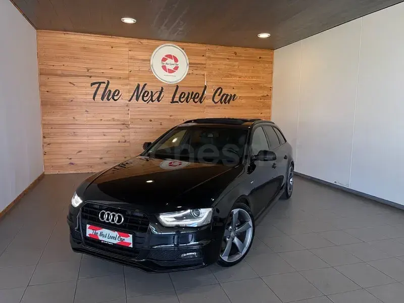 Usado Audi A4 S-Line 150 CV (110 kW) 2015 Negro Familiar