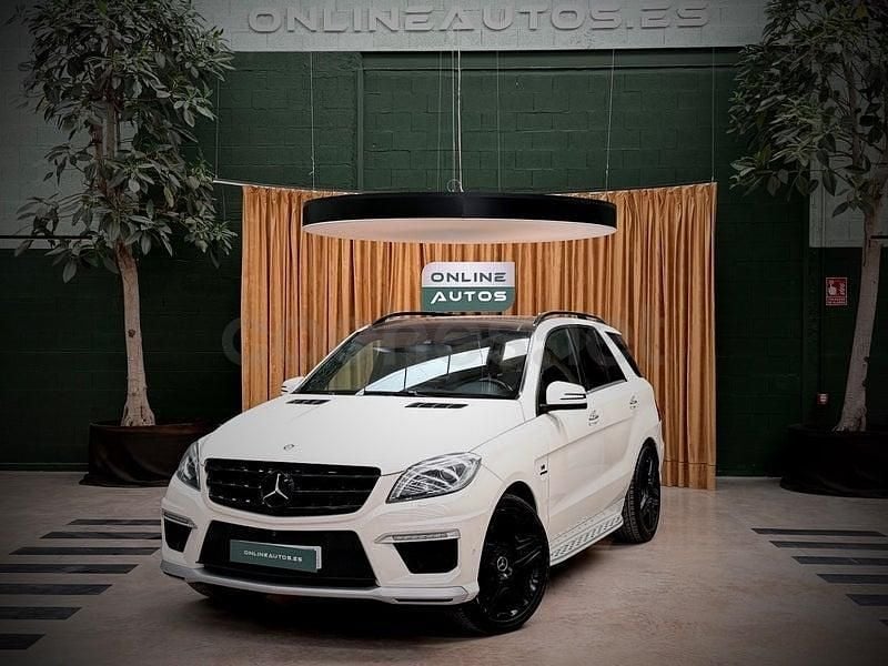 Usado Mercedes ML63 AMG AMG 525 CV (386 kW) 2015 Blanco SUV