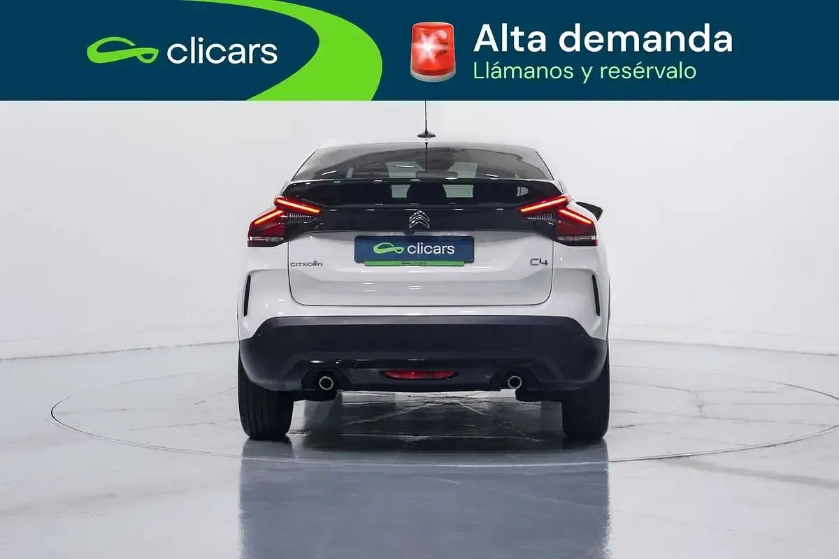 Usado Citroën C4 Feel 131 CV (96 kW) 2021 Blanco Utilitario