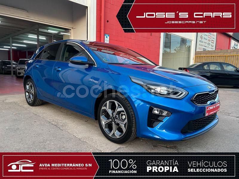 Azul Usado 2021 Kia Ceed Utilitario | 17.900 € (Precio justo) - Imagen 1/4
