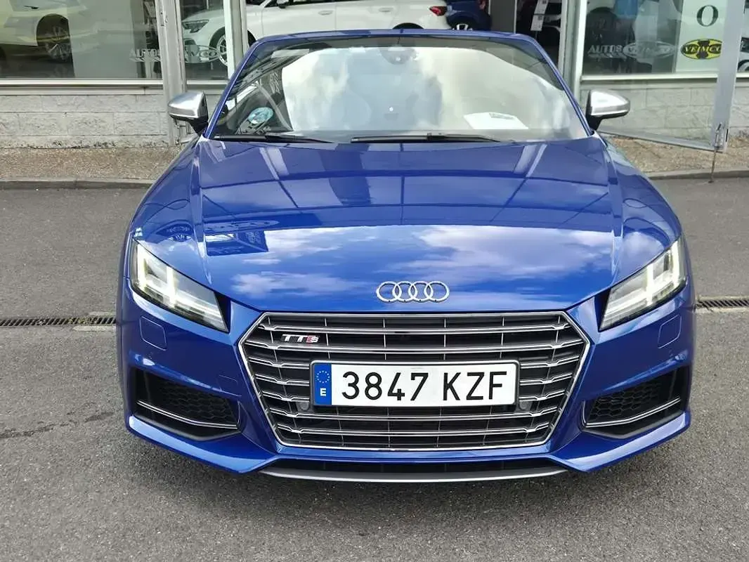 Usado Audi TT Roadster S-Line 310 CV (228 kW) 2017 Azul Descapotable