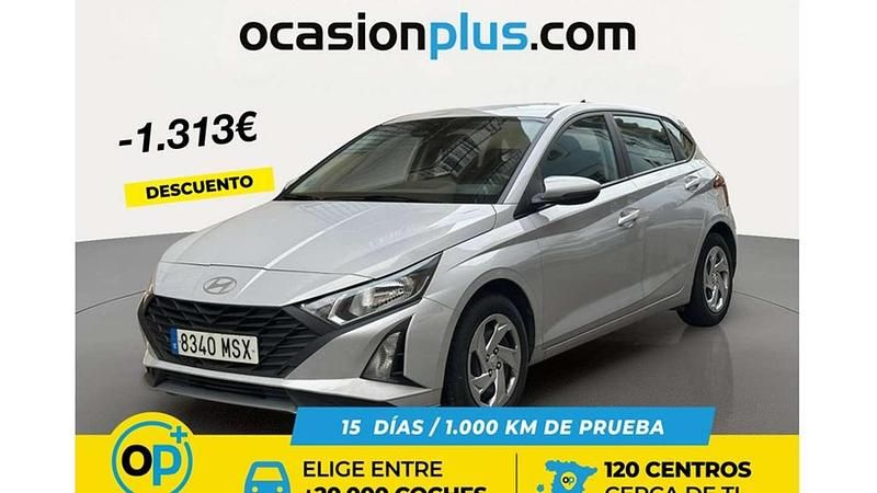 Gris Usado 2024 Hyundai i20 Utilitario | 13.137 € (Precio justo) - Imagen 1/4