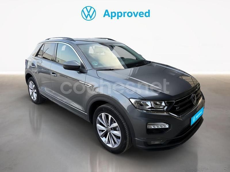 Gris / plata Usado 2021 VW T-Roc Advance SUV | 24.800 € (Precio justo) - Imagen 1/4