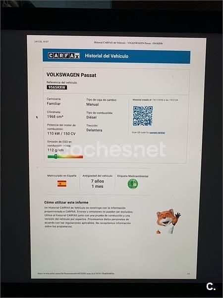 Negro Usado 2018 VW Passat Edition Familiar | 15.500 € (Super precio) - Imagen 1/4