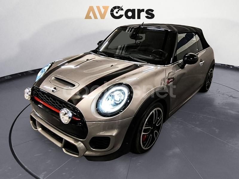 Gris / plata Usado 2018 Mini John Cooper Works Cabriolet Descapotable | 27.490 € (Precio justo) - Imagen 1/4