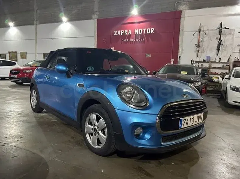 Usado Mini Cooper Cabriolet 136 CV (100 kW) 2017 Azul Descapotable