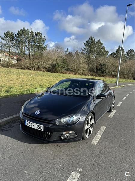 Usado VW Scirocco 170 CV (125 kW) 2009 Negro Coupe