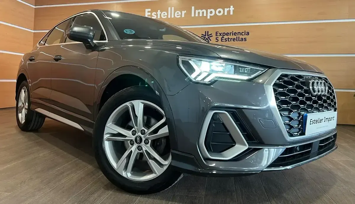 Usado Audi Q3 S-Line 150 CV (110 kW) 2022 Gris SUV