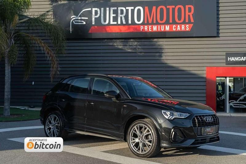 Usado Audi Q3 S-Line 150 CV (110 kW) 2022 Negro SUV