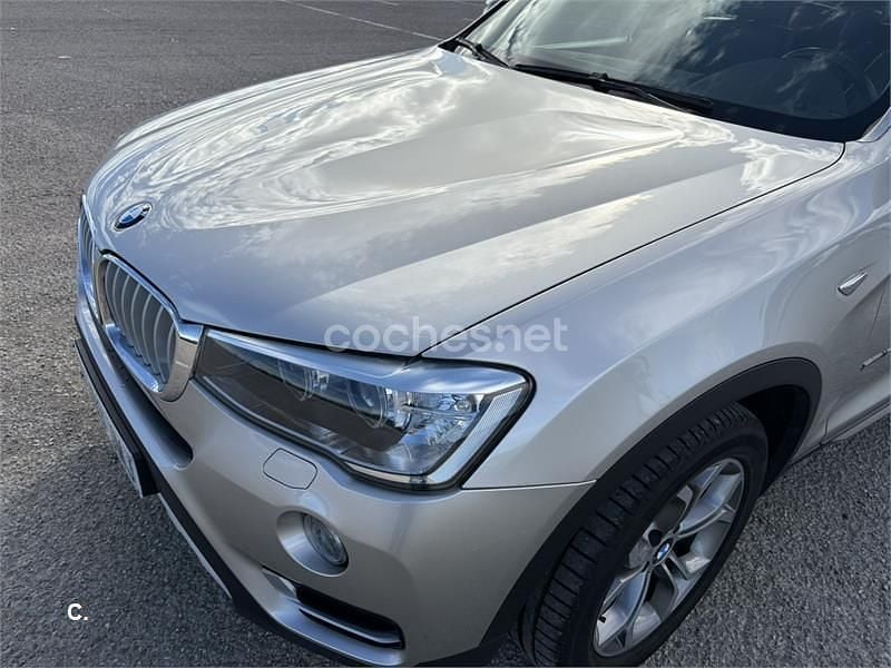 Usado BMW X3 150 CV (110 kW) 2016 Gris / plata SUV