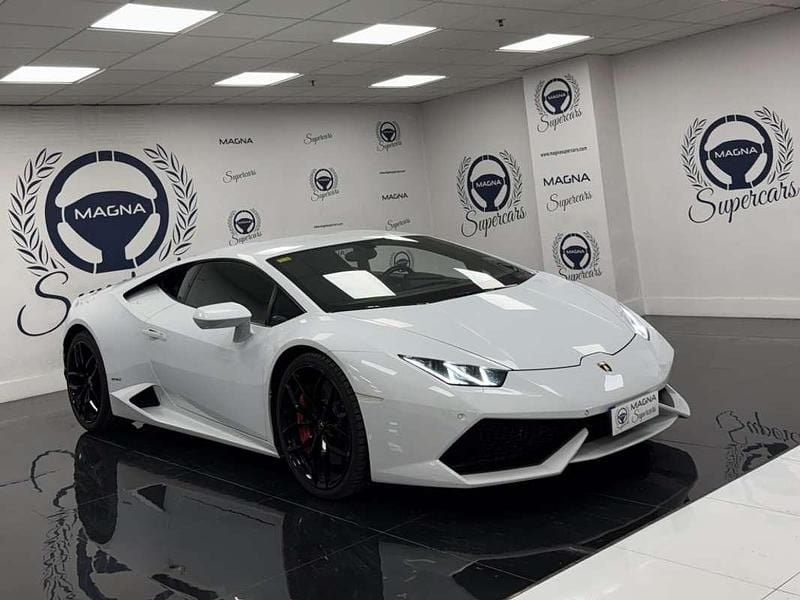 Blanco Usado 2014 Lamborghini Huracán Coupe | 195.000 € (Precio justo) - Imagen 1/4