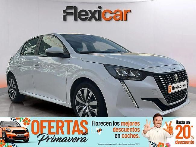 Usado Peugeot 208 Active 100 CV (73 kW) 2020 Blanco Utilitario