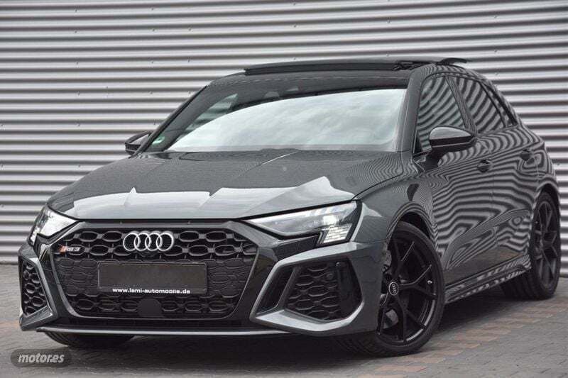 Grisnegro Usado 2022 Audi RS3 Sportback Utilitario | 63.000 € (Precio justo) - Imagen 1/4