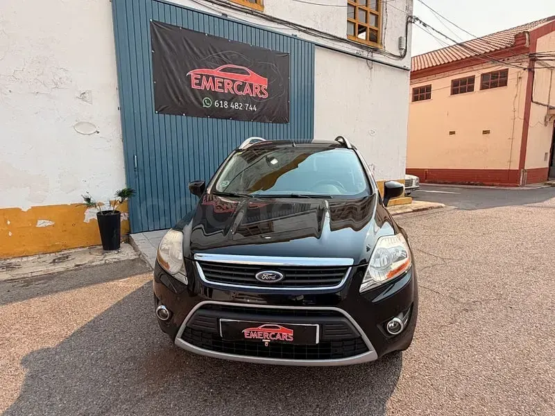 Usado Ford Kuga Trend 136 CV (100 kW) 2010 Negro SUV