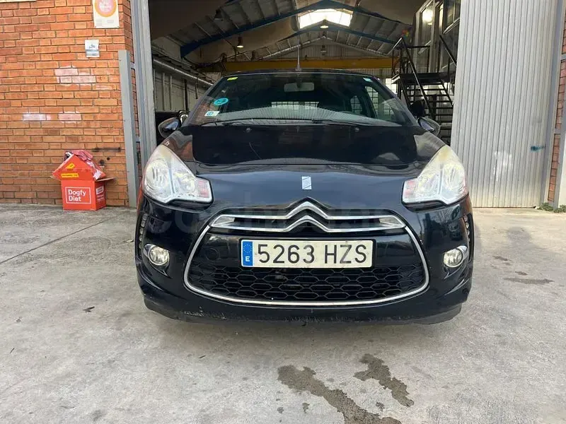 Usado Citroën DS3 Cabriolet 82 CV (60 kW) 2014 Negro Descapotable