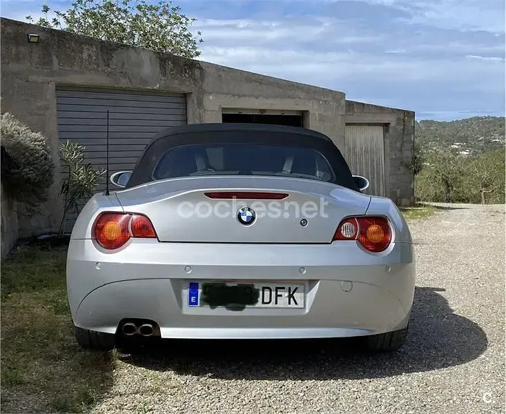 Usado BMW Z4 170 CV (125 kW) 2004 Gris / plata Descapotable