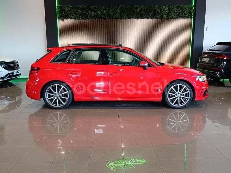 Usado Audi S3 300 CV (220 kW) 2014 Rojo Berlina