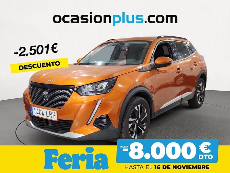 Naranja Usado 2021 Peugeot 2008 Allure SUV | 14.950 € (Precio justo) - Imagen 1/4