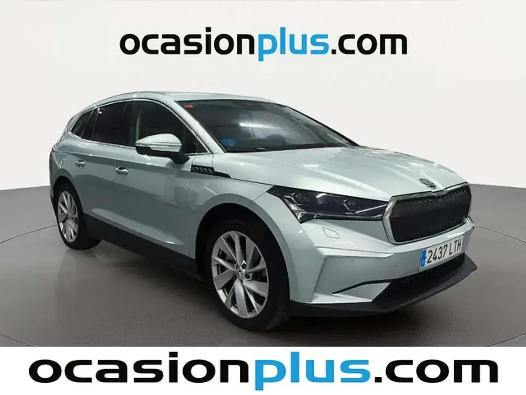 Usado Skoda Enyaq iV 150 kW (204 CV) 2021 Plateado SUV