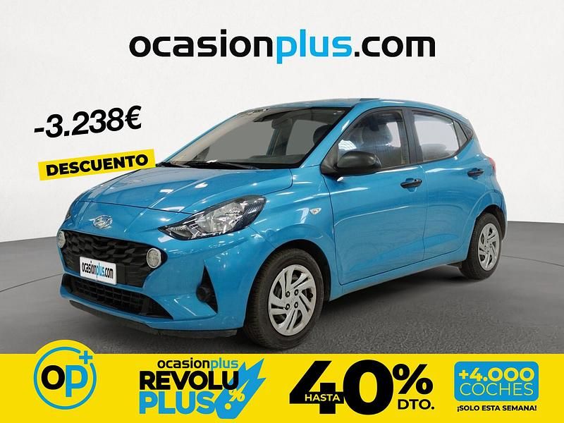 Usado Hyundai i10 67 CV (49 kW) 2022 Azul Utilitario