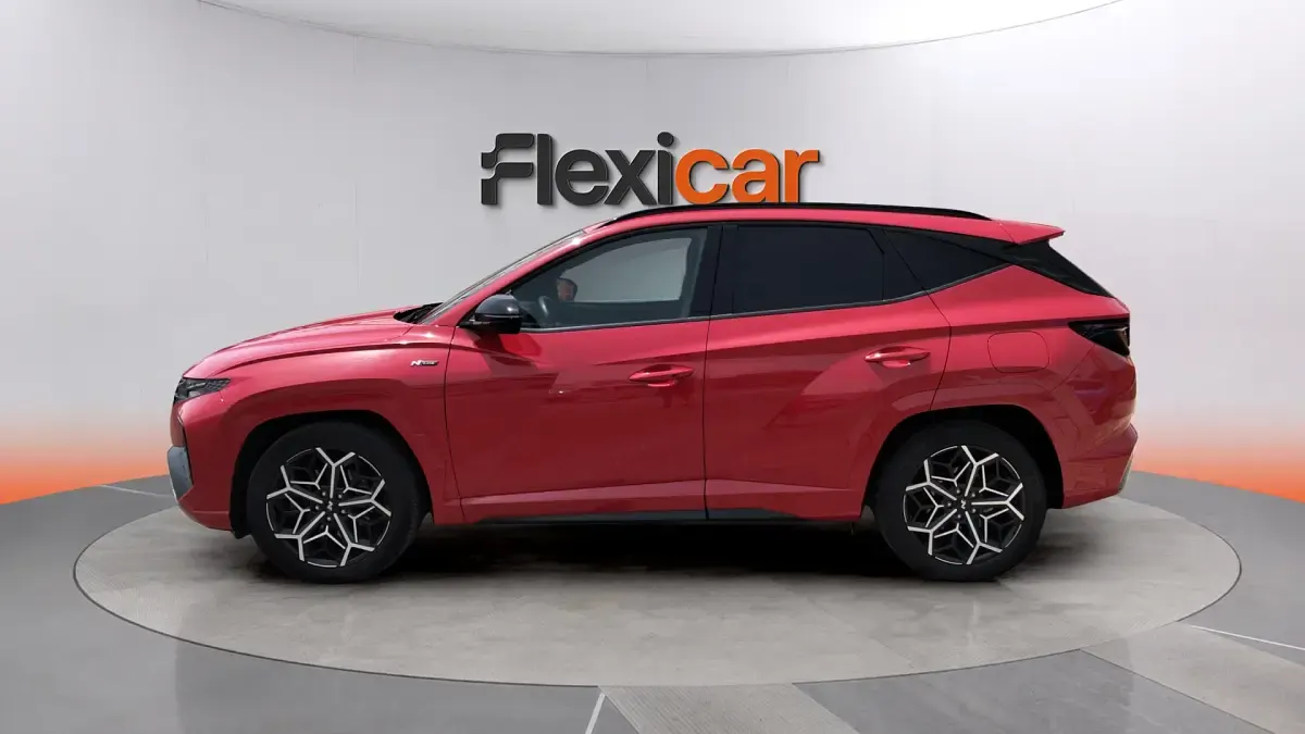 Usado Hyundai Tucson N Line 150 CV (110 kW) 2022 Rojo SUV