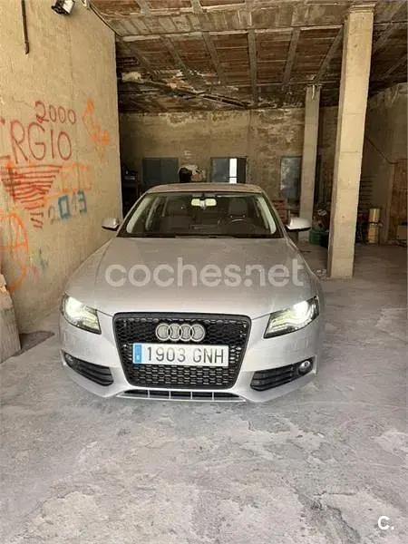 Usado Audi A4 143 CV (105 kW) 2009 Gris / plata Berlina