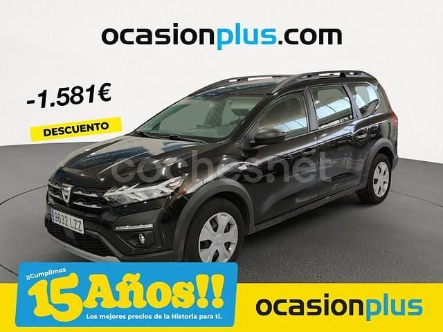Negro Usado 2022 Dacia Jogger Essentiel Familiar | 17.400 € (Precio justo) - Imagen 1/4