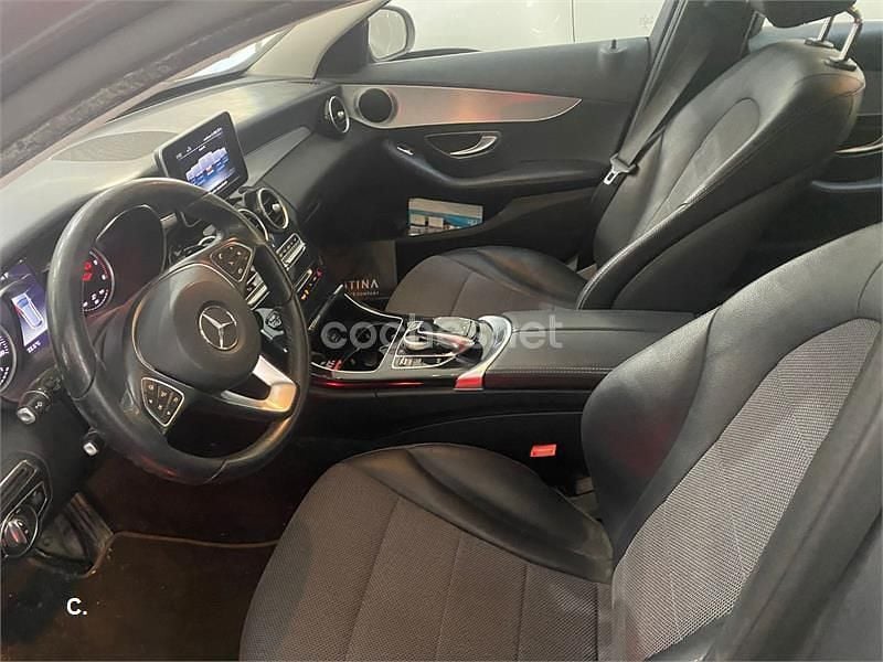 Gris / plata Usado 2018 Mercedes C220 Familiar | 19.500 € (Buen precio) - Imagen 1/4