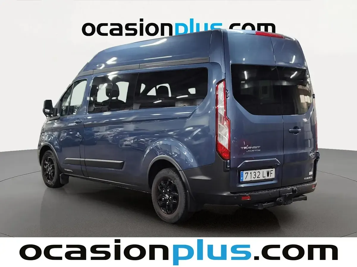 Usado Ford Transit Custom 131 CV (96 kW) 2022 Azul Familiar