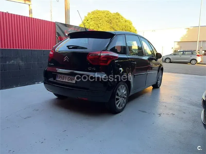 Usado Citroën C4 Picasso Exclusive 112 CV (82 kW) 2009 Negro Monovolumen