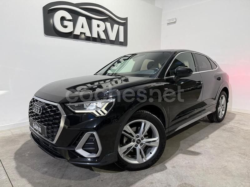 Usado Audi Q3 Sportback S-Line 150 CV (110 kW) 2021 Negro SUV