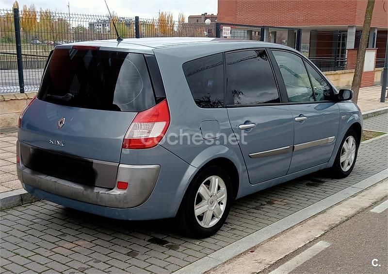 Azul Usado 2005 Renault Grand Scénic II Dynamique Monovolumen | 2900 € (Precio justo) - Imagen 1/4