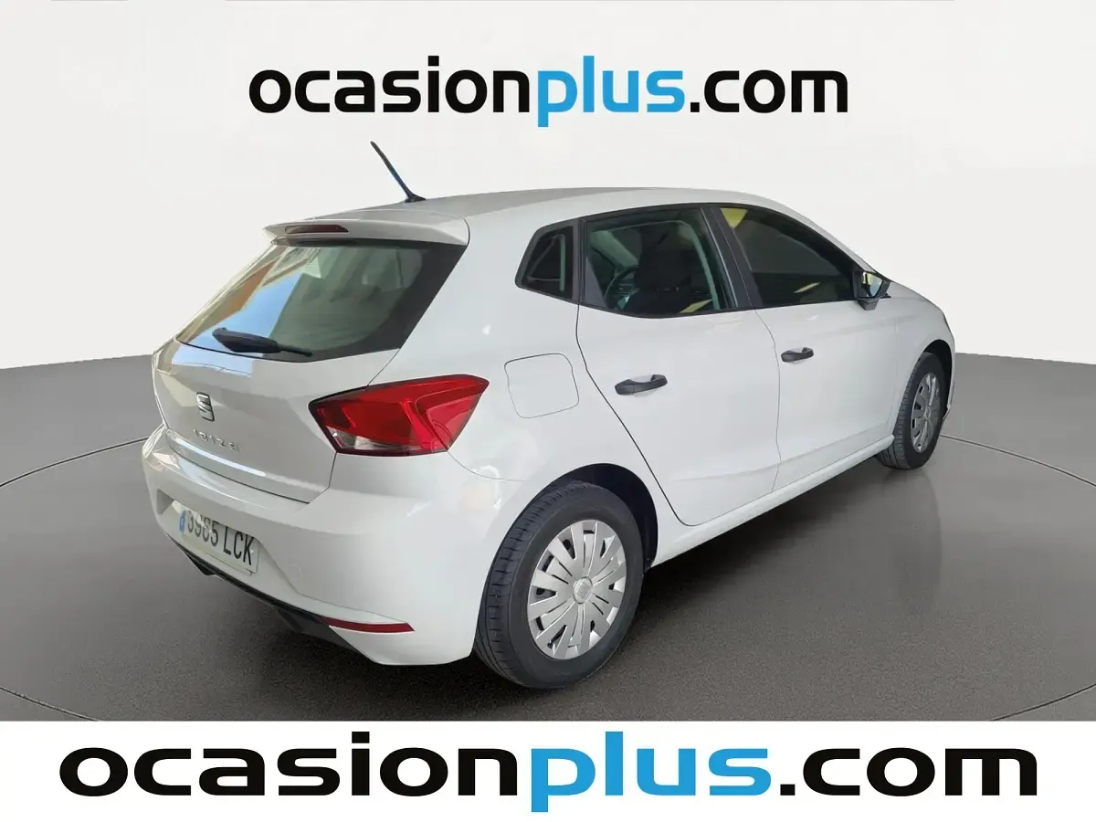 Usado Seat Ibiza Reference 95 CV (69 kW) 2019 Blanco Utilitario