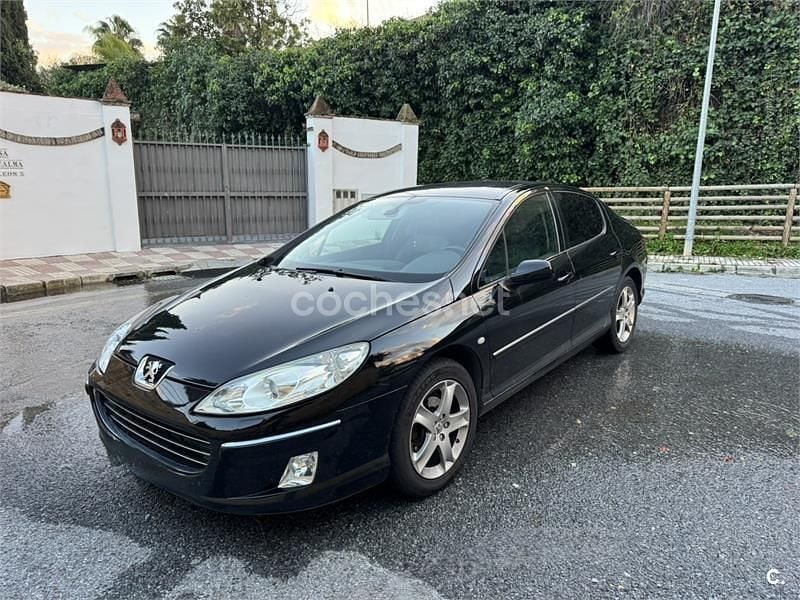 Usado Peugeot 407 Premium 136 CV (100 kW) 2008 Negro Berlina
