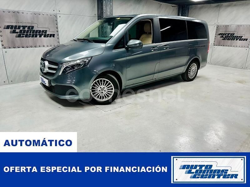 Gris / plata Usado 2021 Mercedes V220 Avantgarde Monovolumen | 37.490 € (Super precio) - Imagen 1/4