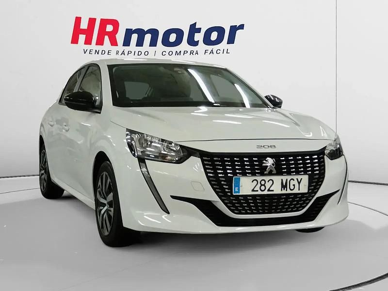 Blanco Usado 2023 Peugeot 208 Active Utilitario | 12.110 € (Buen precio) - Imagen 1/4