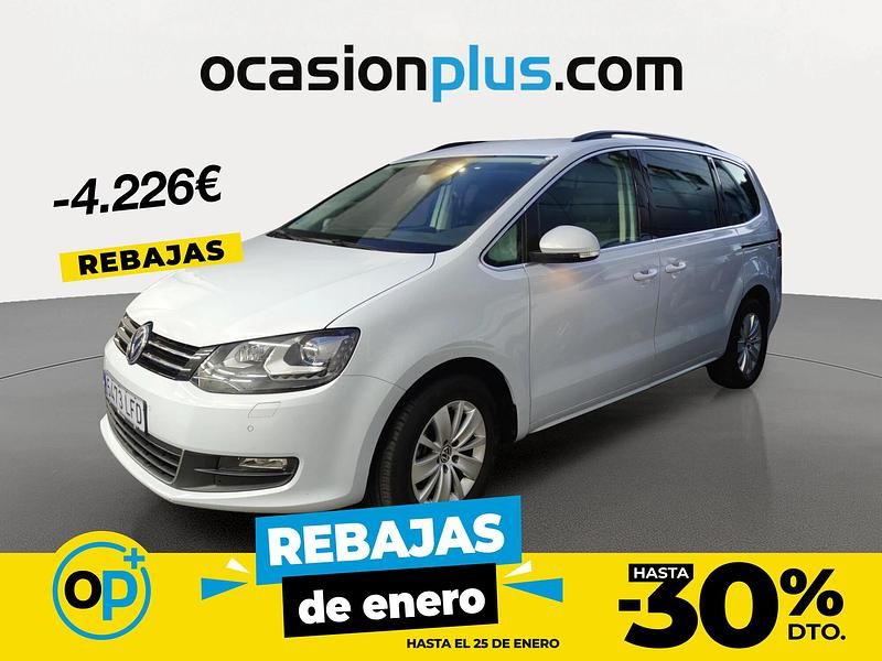 Gris Usado 2020 VW Sharan Advance Monovolumen | 29.990 € (Precio justo) - Imagen 1/4