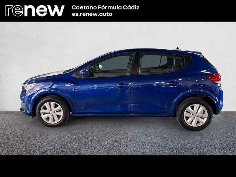 Käytetty Dacia Sandero Comfort 90 HP (66 kW) 2022 Sininen Sedan
