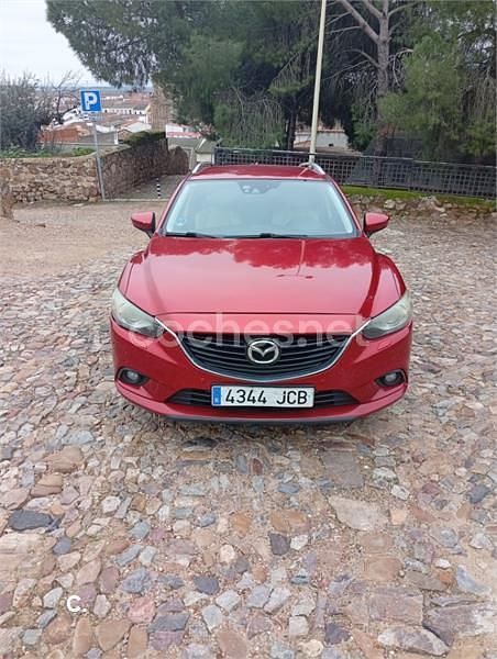 Rojo Usado 2015 Mazda 6 Luxury Familiar | 8500 € (Precio justo) - Imagen 1/4