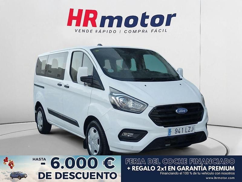 Blanco Usado 2022 Ford Transit Custom Trend Berlina | 28.990 € (Precio justo) - Imagen 1/4