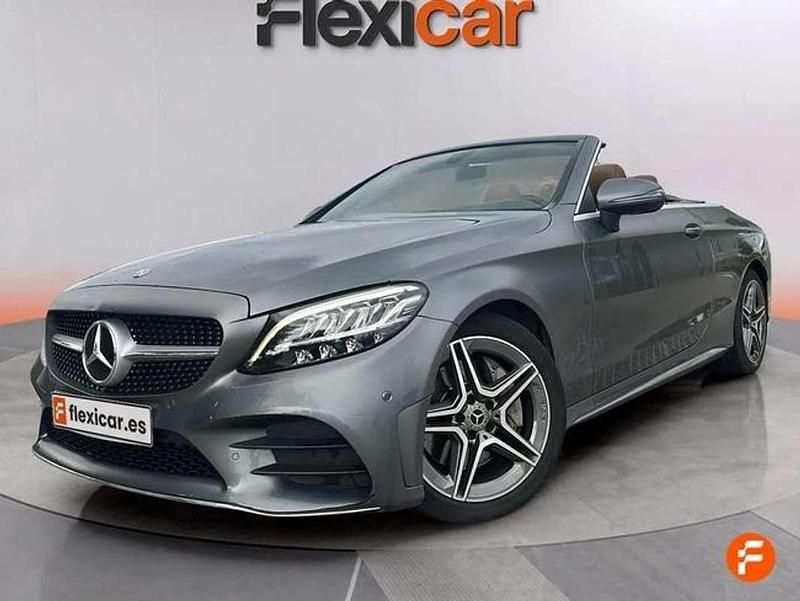 Usado Mercedes C200 184 CV (135 kW) 2018 Gris Descapotable