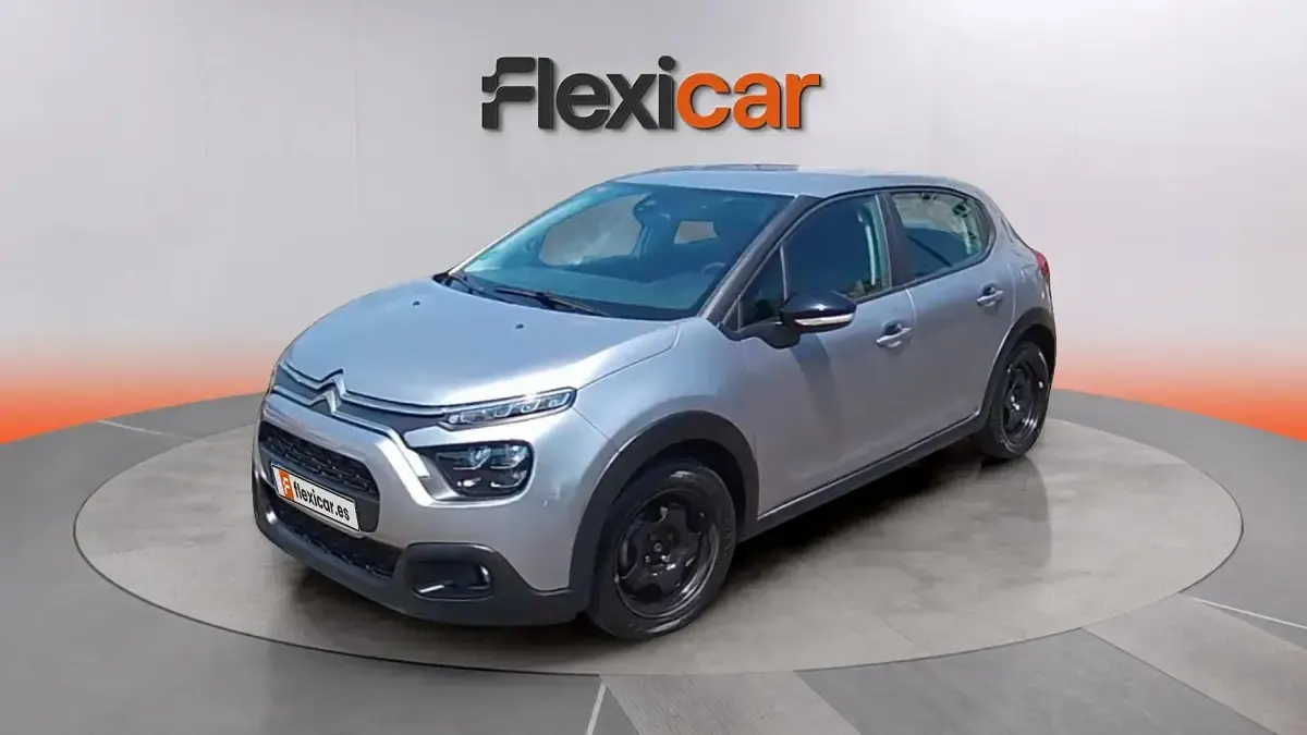 Usado Citroën C3 Feel 102 CV (75 kW) 2021 Gris Utilitario