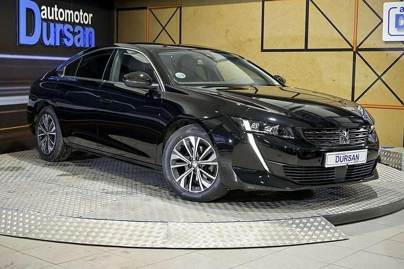 Usado Peugeot 508 Allure 131 CV (96 kW) 2021 Negro Berlina