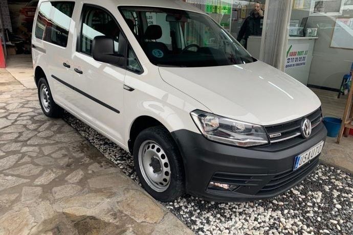 Usado VW Caddy 122 CV (89 kW) 2016 Blanco Monovolumen