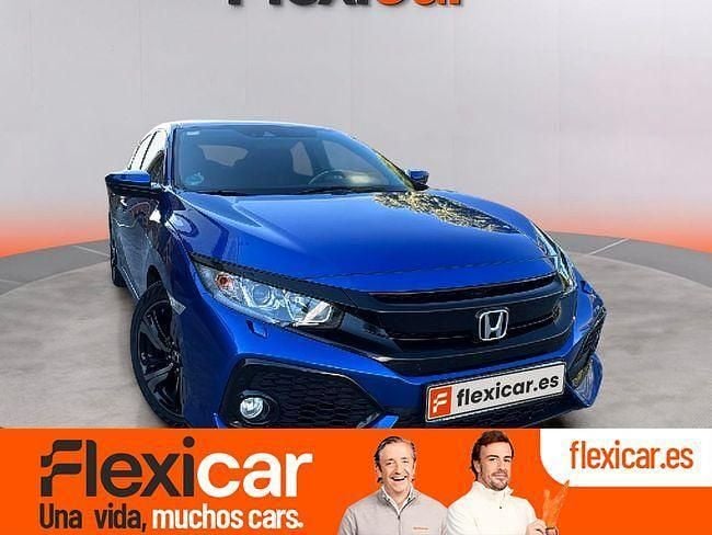 Azul Usado 2020 Honda Civic Executive Berlina | 24.790 € (Caro) - Imagen 1/4